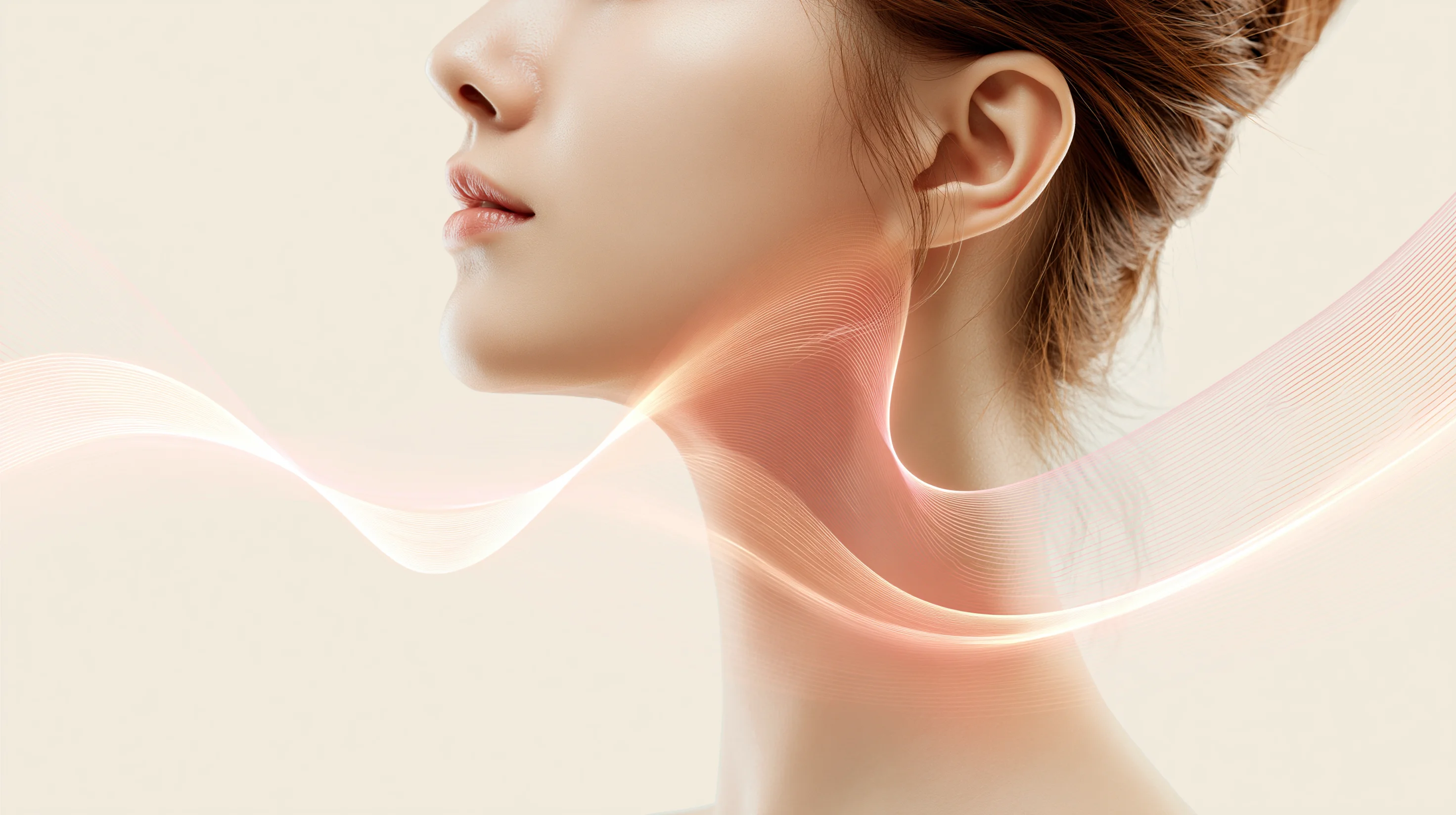 術前に超音波で脂肪の厚み・状態を確認するイメージ｜OLO美容外科